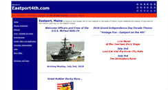 Desktop Screenshot of eastport4th.com