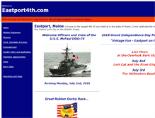 Tablet Screenshot of eastport4th.com